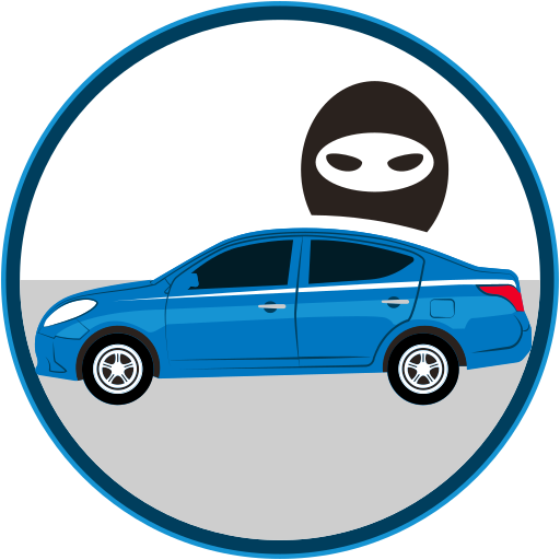 Auto insurance, car insurance, seguro de autos, stolen car, stolen vehicles icon